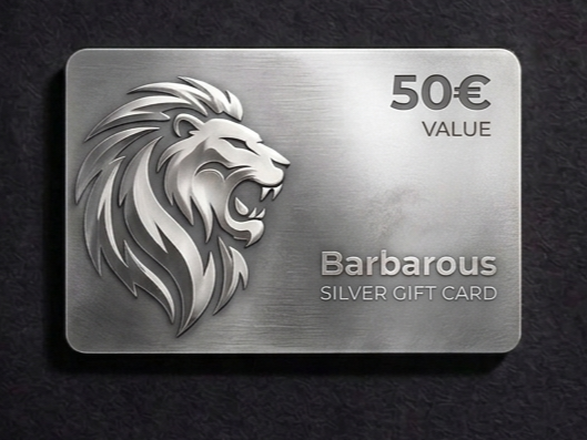 Barbarous gift card